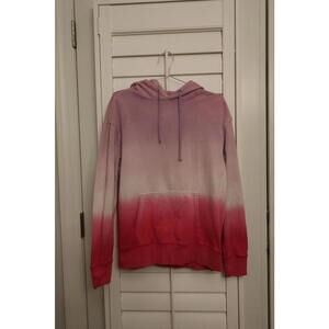 Ivory Ella ombré hoodie purple/pink with elephant logo on back size Large
